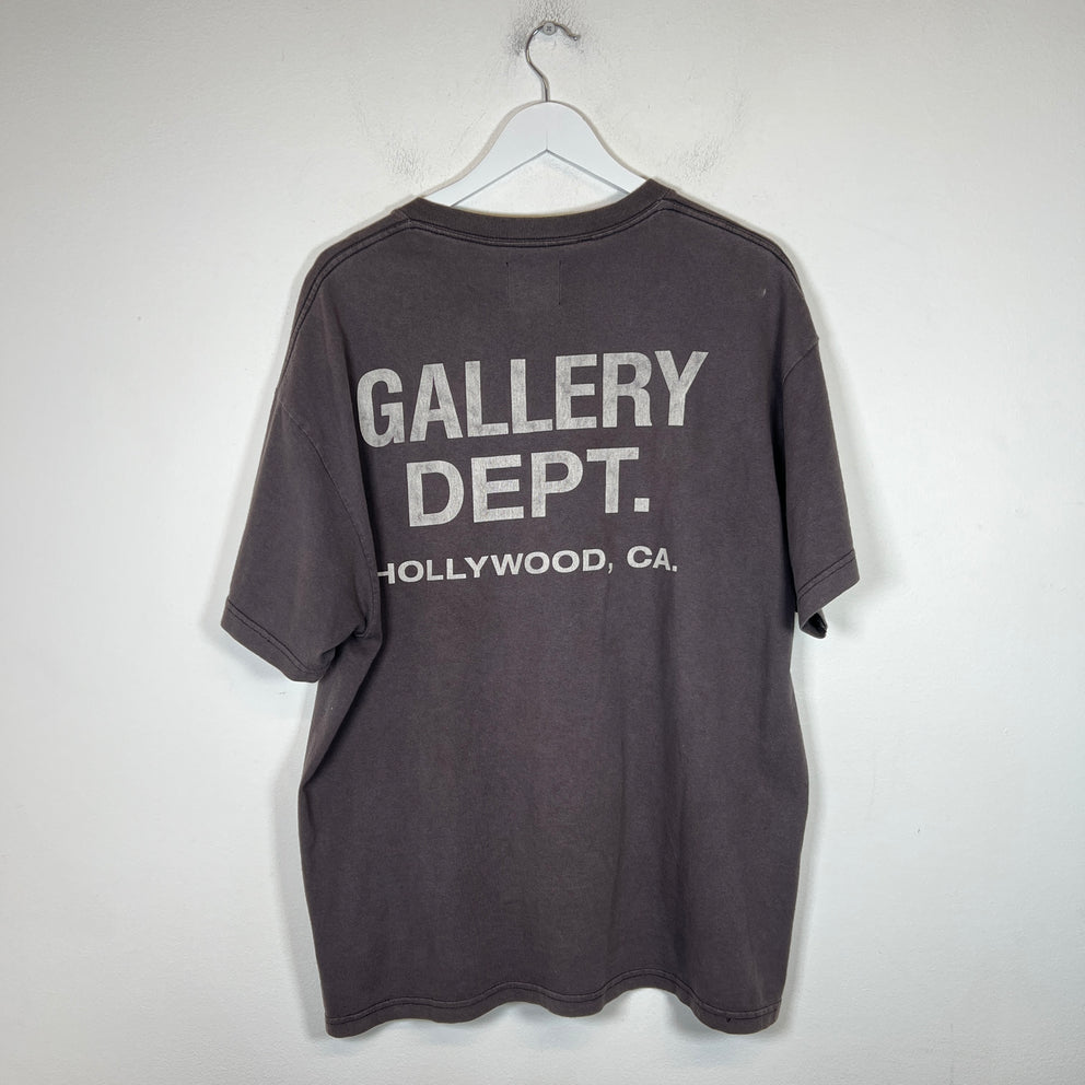 Gallery Dept Grey Souvenir Logo T-Shirt Size L