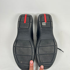 Prada Black Cup Low Sneakers Size 11
