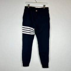 Thom Browne Navy 4-Bar Sweatpants Size 3