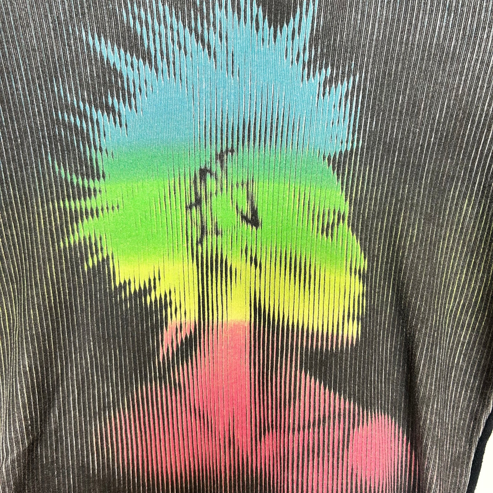 Jean Paul Gaultier Jeans Mesh Mohawk Punk Longsleeve Size L