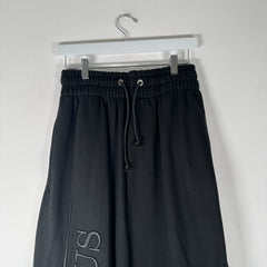 Anonymous Club Oversized Wide Leg Black Sweat Pants Size S