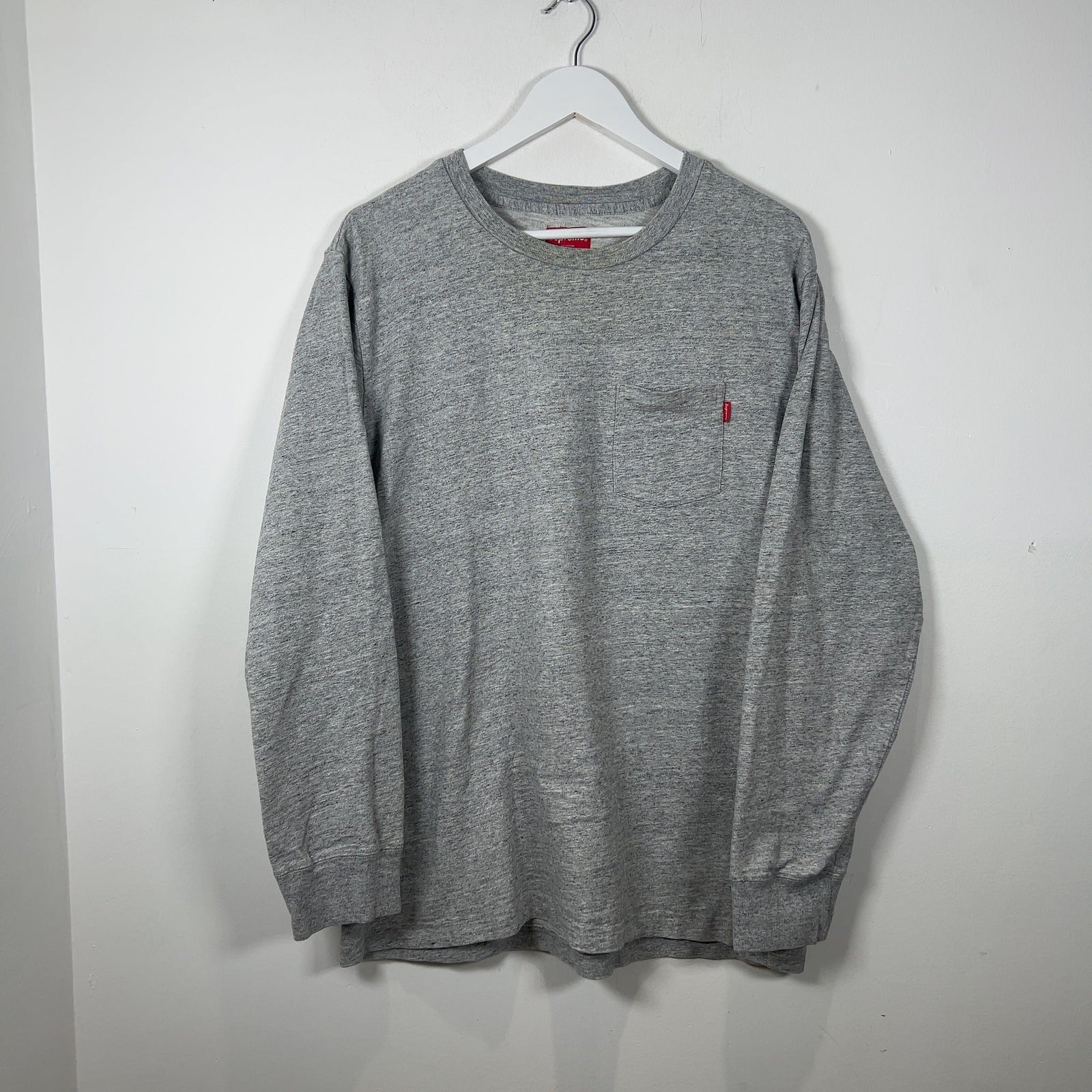 Supreme Logo Tag Longsleeve Shirt