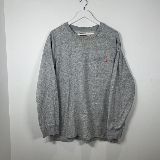 Supreme Logo Tag Longsleeve Shirt