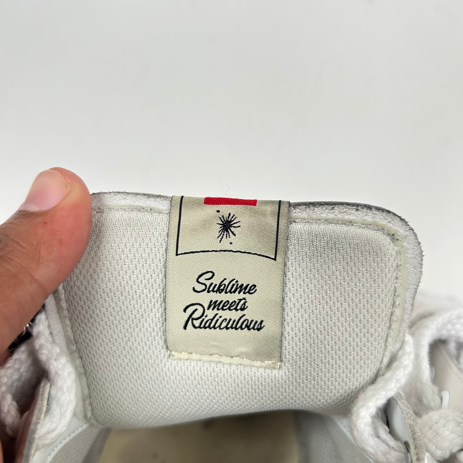 MMY White Blakey OG Sole Sneaker Size 44