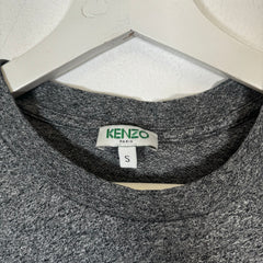 Kenzo Grey/Yellow Tiger Tee Size S