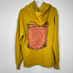 Barriers  'King of Kings' Yellow Graphic Hoodie Size M