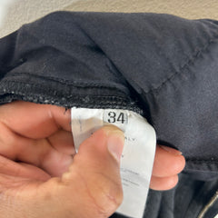 Alyx x Blackmeans Black Frayed Denim Jeans Size 34