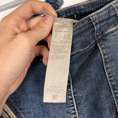 RIck Owens Drkshdw Denim Aircut Shorts