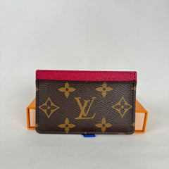 Louis Vuitton Fuschia Monogram Card Holder