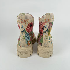 Louis Vuitton Canvas Baroque Ranger Boot Size 7