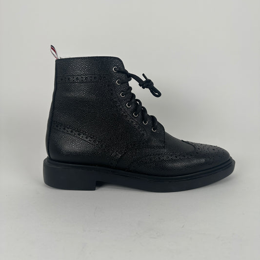 Thom Browne Wingtip Pebble Grain Boot Size 8