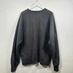 Saint Michael Faded Black Colorful Logo Crewneck Size XL