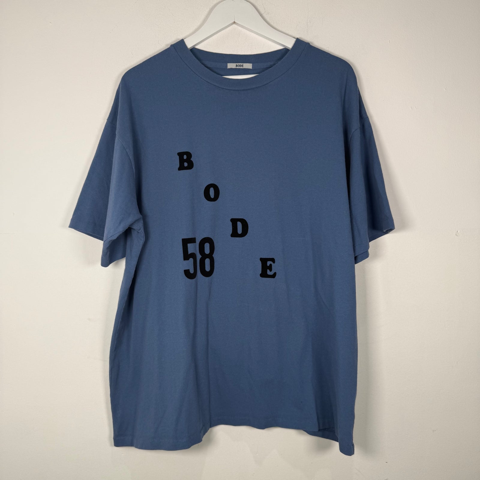 Bode Spell-Out Logo T-Shirt Size XL