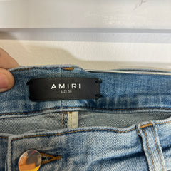 Amiri Lightwash Blue Jeans Size 38