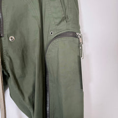 Rick Owens Moss Bauhaus Cargo Pants Size 36