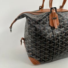 Goyard Black & Tan Goyardine Boeing 30