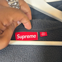 Supreme Black Wind Stopper Zip-Up Jacket Size L