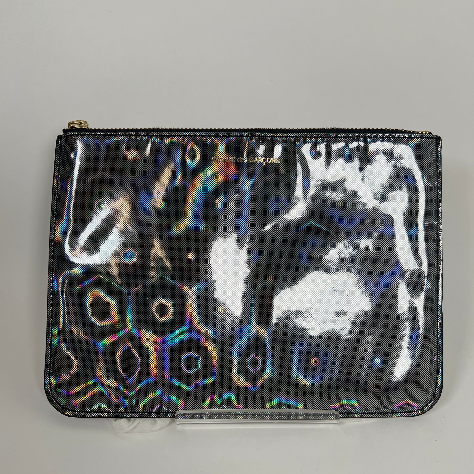Comme Des Garcons Black Rainbow Psychedelic Pouch