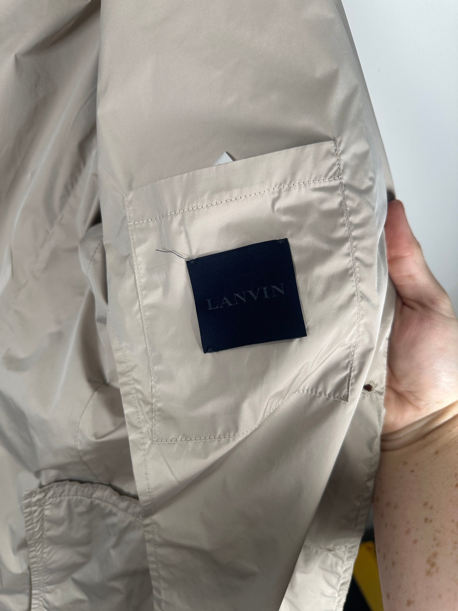 Lanvin Nylon Blazer Size 48