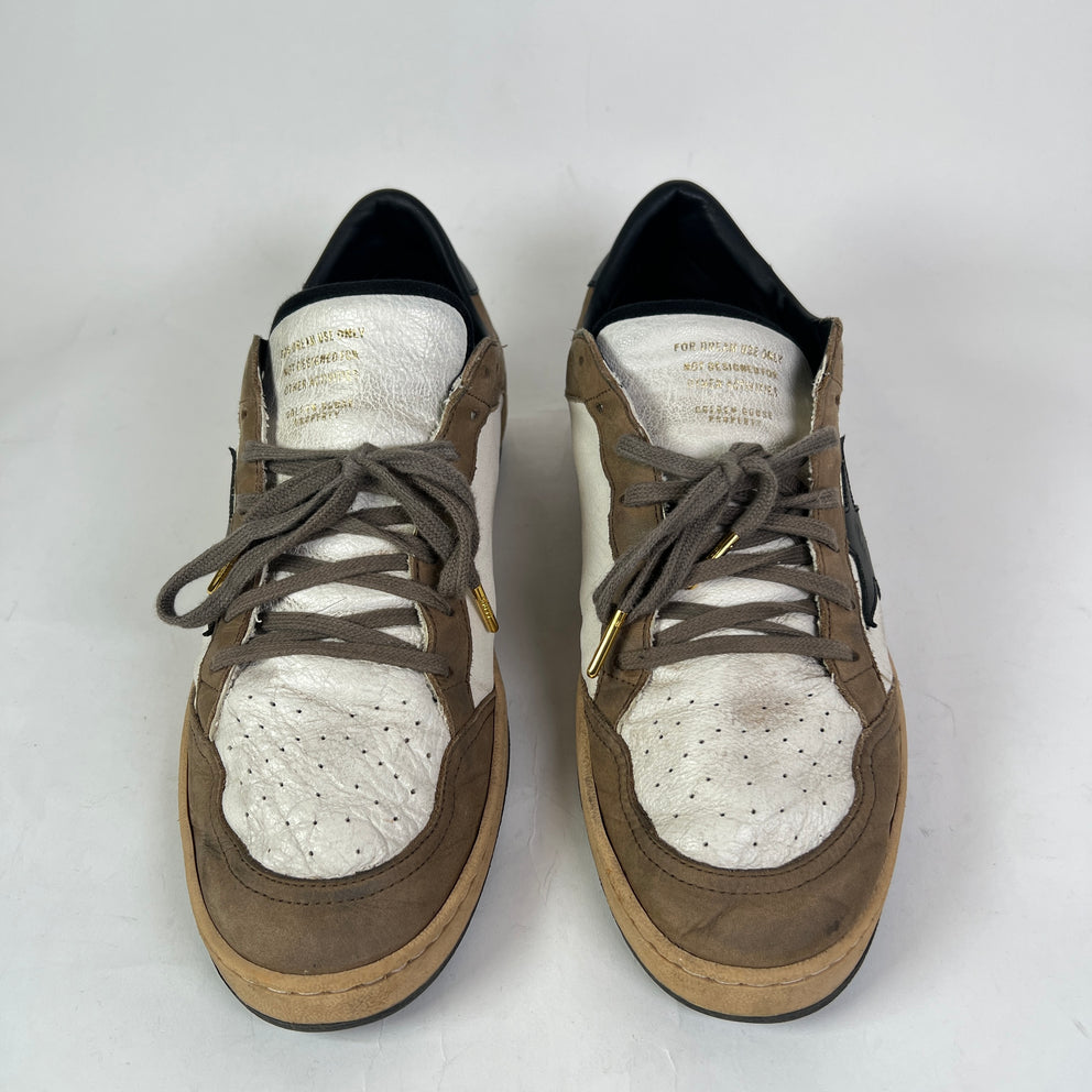 Golden Goose Nubuck Leather Ballstar Sneakers