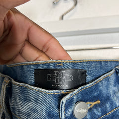 HMDD Lightwash Chimestone Denim Jeans Size 34