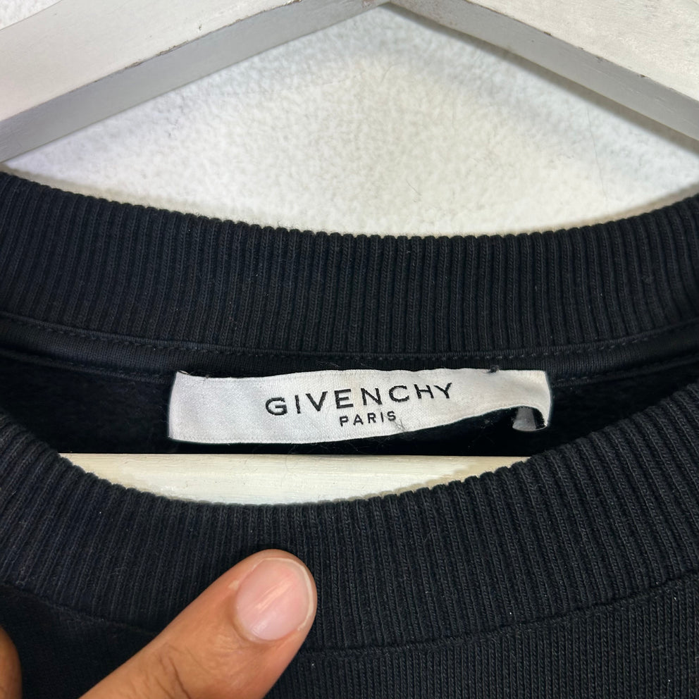 Givenchy Rose Logo Crewneck