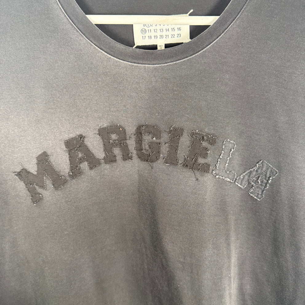 Maison Margiela Distressed Logo T-Shirt Size M