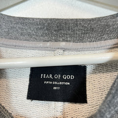 Fear of God Grey Fifth Collection Heavyweight Crewneck Size XL