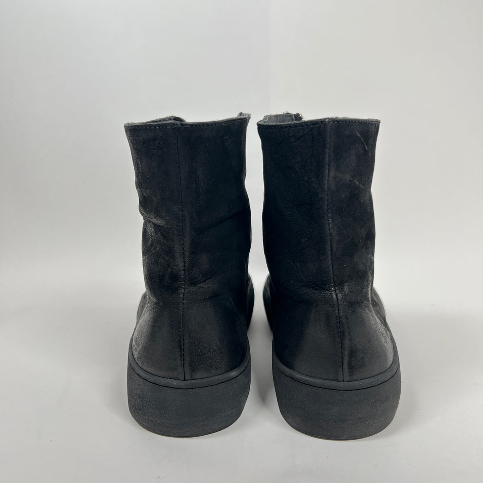 The Last Conspiracy Black Zip Boots Size 9