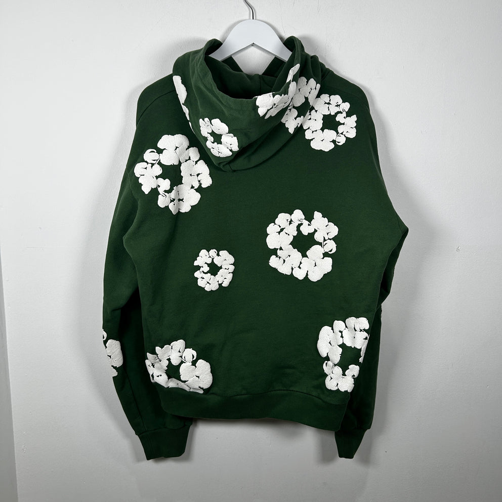 Denim Tears Green Wreath Hoodie Size XL