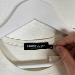 Undercover White U Underline Tee Size L