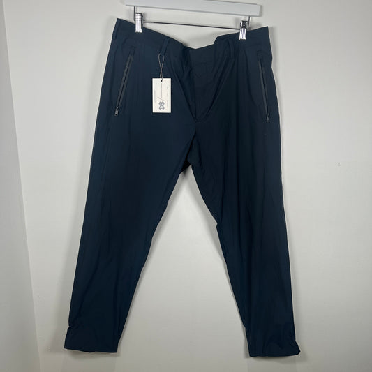 Prada Nylon Navy Suit Pants Size 34