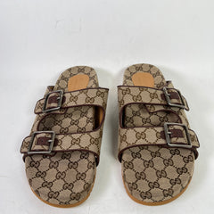 Gucci GG Canvas Sandals