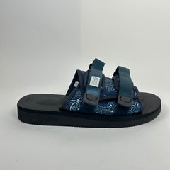 Suicoke Navy Paisley Moto-Cab Sandals Size 11