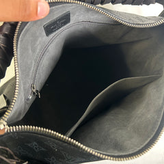Louis Vuitton Black Beaubourg Mahina Hobo MM Bag