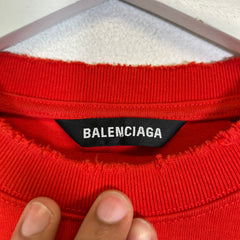 Balenciaga 'Hello My Name Is Demna' Distressed T-Shirt