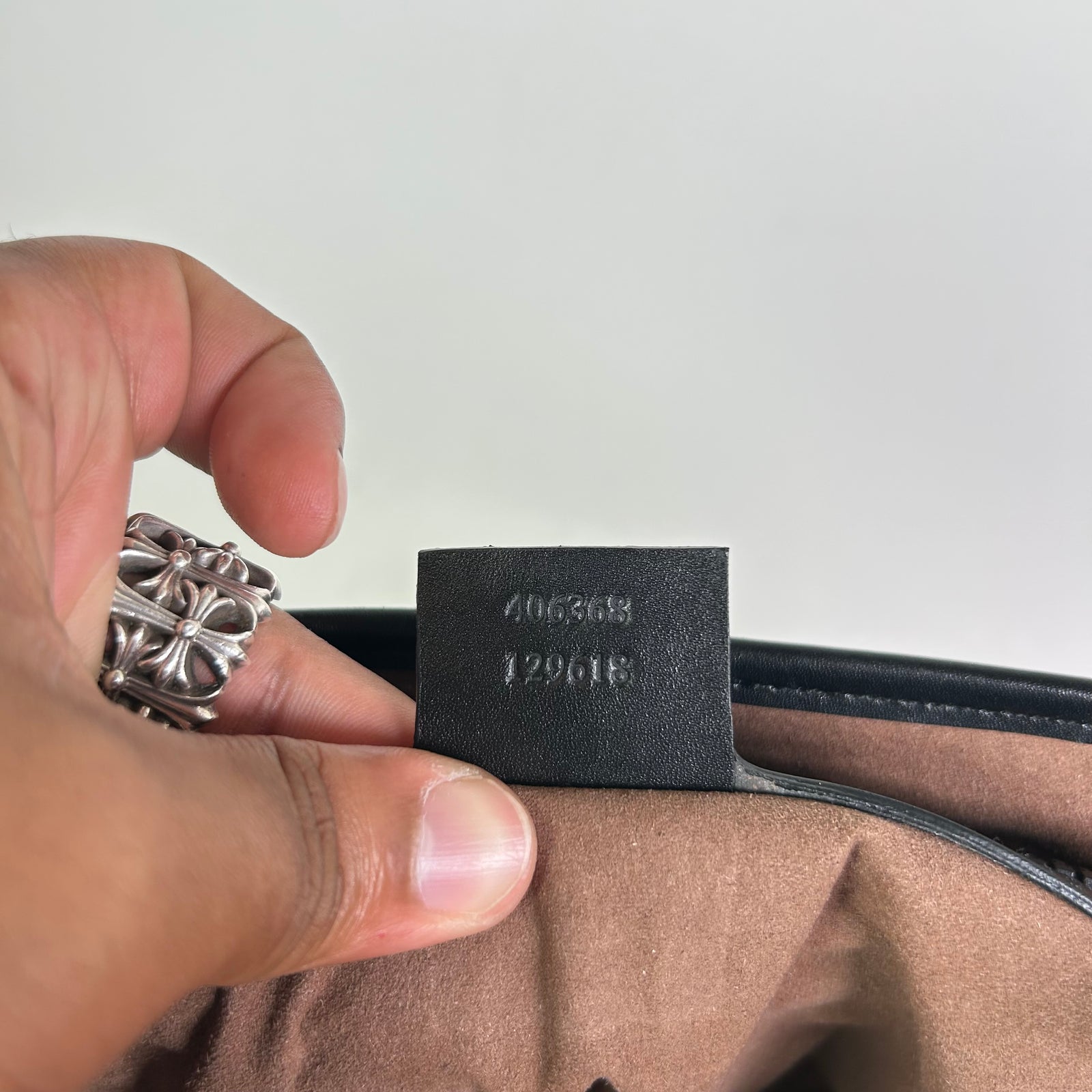 Gucci GG Coated Canvas Buckle Messenger