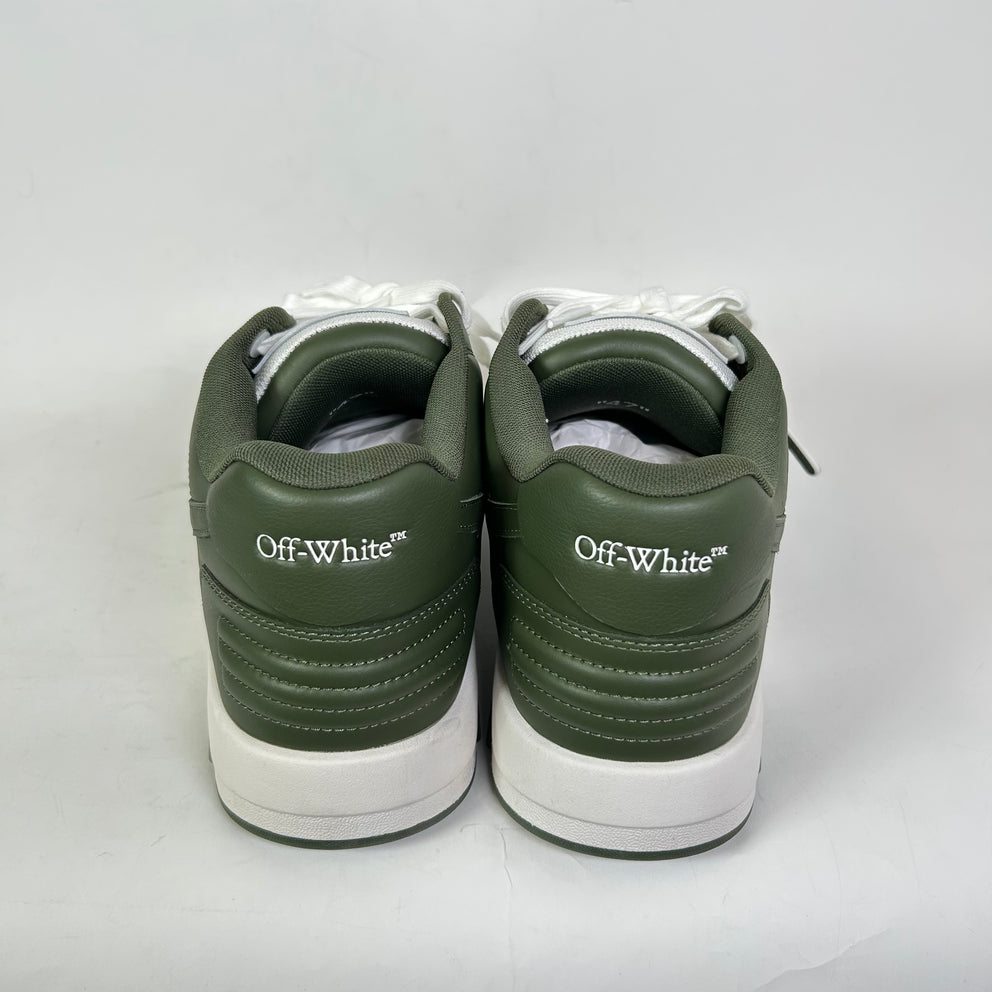 Off-White Olive Green Out Of Office Sneaker Size 47