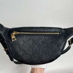 Louis Vuitton Black Empreinte Monogram Bumbag