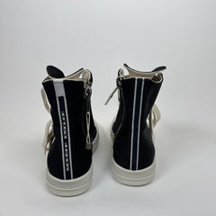 Rick Owens Drkshdw 'Sombra Oscura' High Top Ramones Size 36