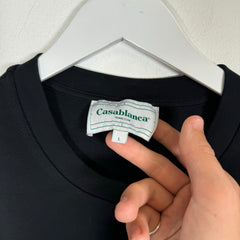 Casablanca Black Casa Sport Tee Size L