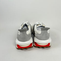 Lanvin White/Red Nylon BumpR Sneaker Size 45