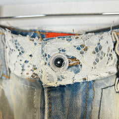 Who Decides War Sunshine Overlay Denim Size 30