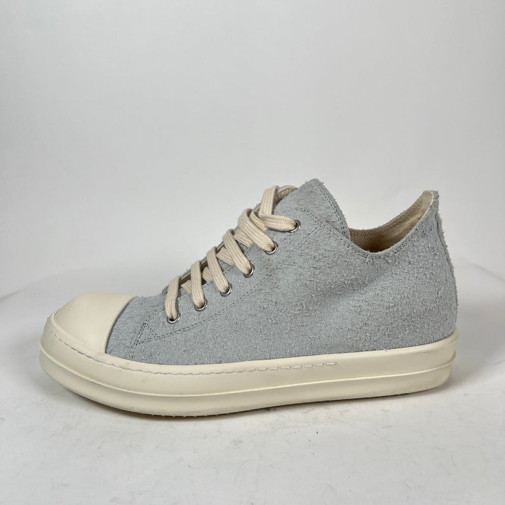 Rick Owens Drkshdw Oyster/Milk Shaggy Ramones Size 40