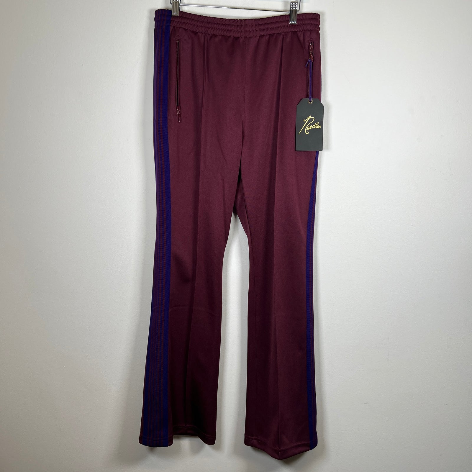 Needles Burgundy/Purple Trackpants Size M