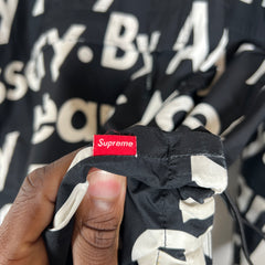 Supreme x The North Face Black By Any Means Necessary Mountain Jacket Size XL