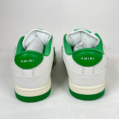 Amiri White/Green Chunky Skel Low-Top Sneaker Size 42