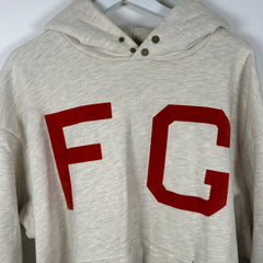 Fear Of God 'FG' Graphic Hoodie Size M