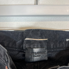 Saint Laurent D18 Black Washed Jeans Size 32