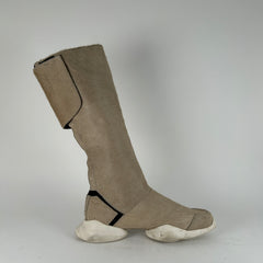 Rick Owens x Adidas Pony Hair Stretch Boot Size 44